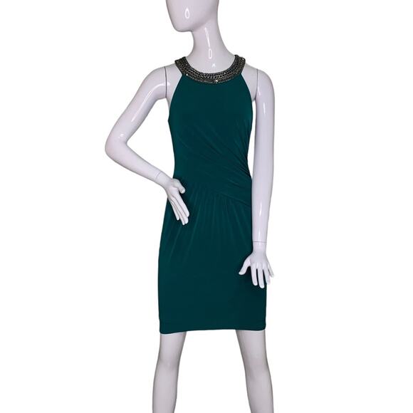 Laundry by Shelli Segal Dress Sleeveless Hidden Full Lining Size 2 Bread… - Picture 1 of 12